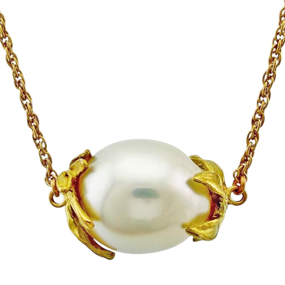 Second-hand - TASAKI necklace 18K yellow gold pearl ladies: Brand: TASAKI Target: Women Color: Gold Season: Suitable for all seasons Weight: Approximately 8.4 grams Country of Origin: Japan Gemstone: Pearl Dimensions: Total length: Approximately 40 cm (includi