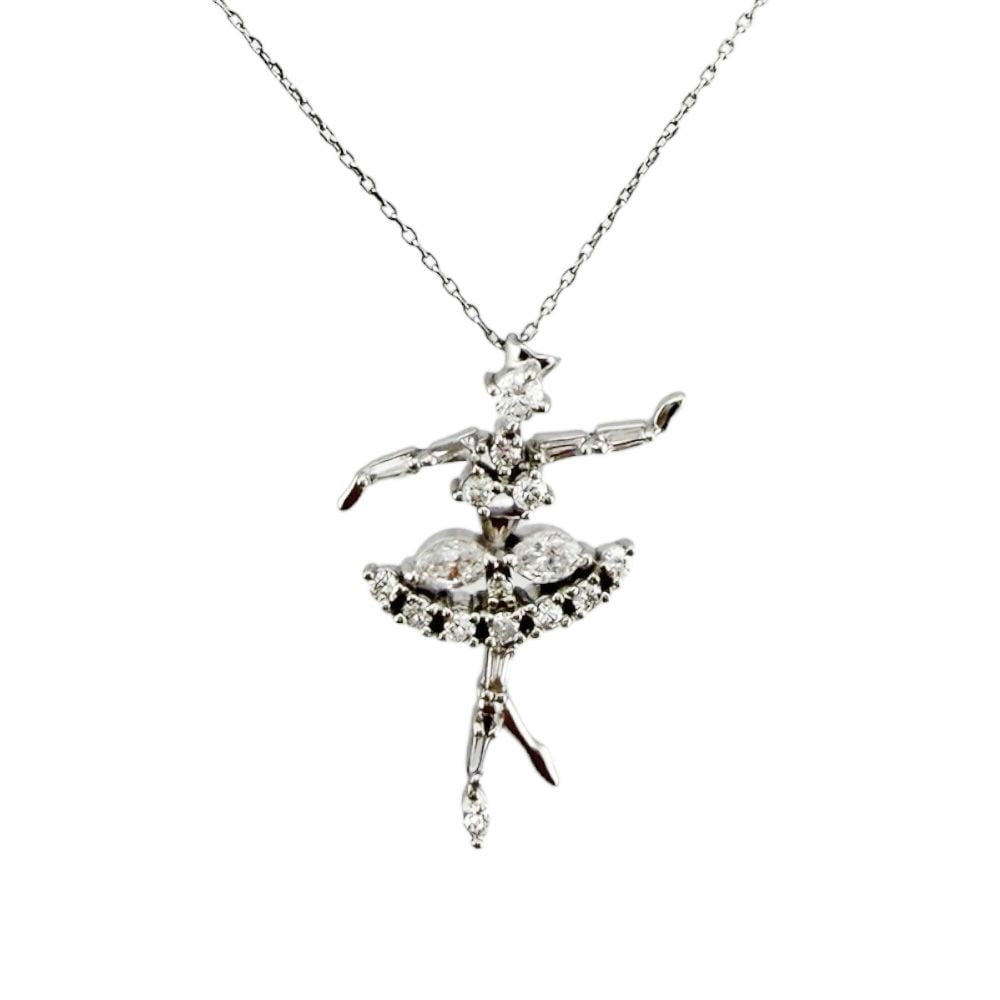 Second-hand - TASAKI necklace Pt platinum diamond ladies: Brand: TASAKI Type: Ballerina Target: Women Color: Silver Season: Suitable for all seasons Weight: Approximately 4.4 grams Country of origin: Japan Diamond weight: Approximately 0.68 carats Adjuster t