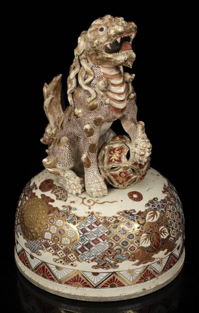 Extra-Large Satsuma Ware Vase - 20
