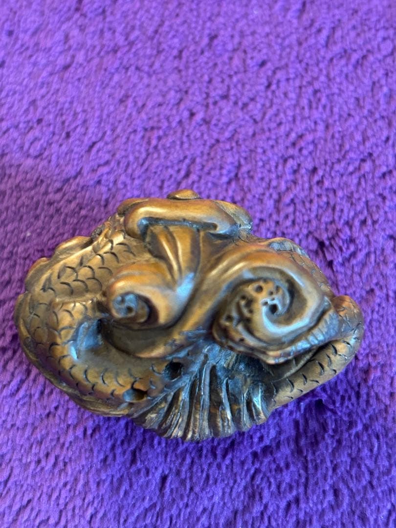 Dragon Carving Netsuke Pendant - 3