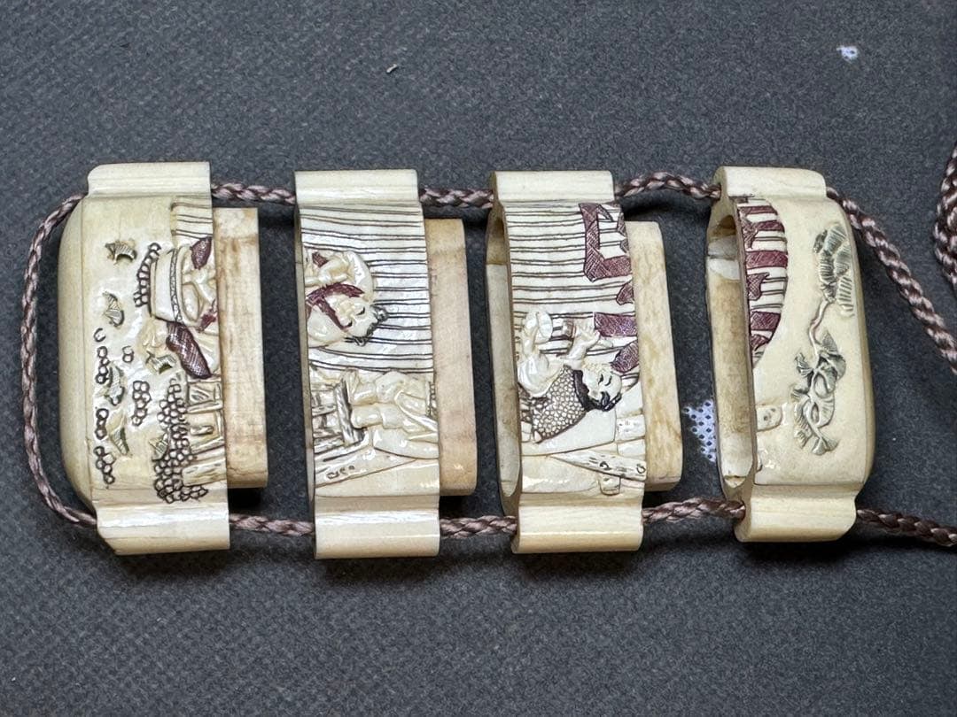Inro, Netsuke, Natural Material - 12