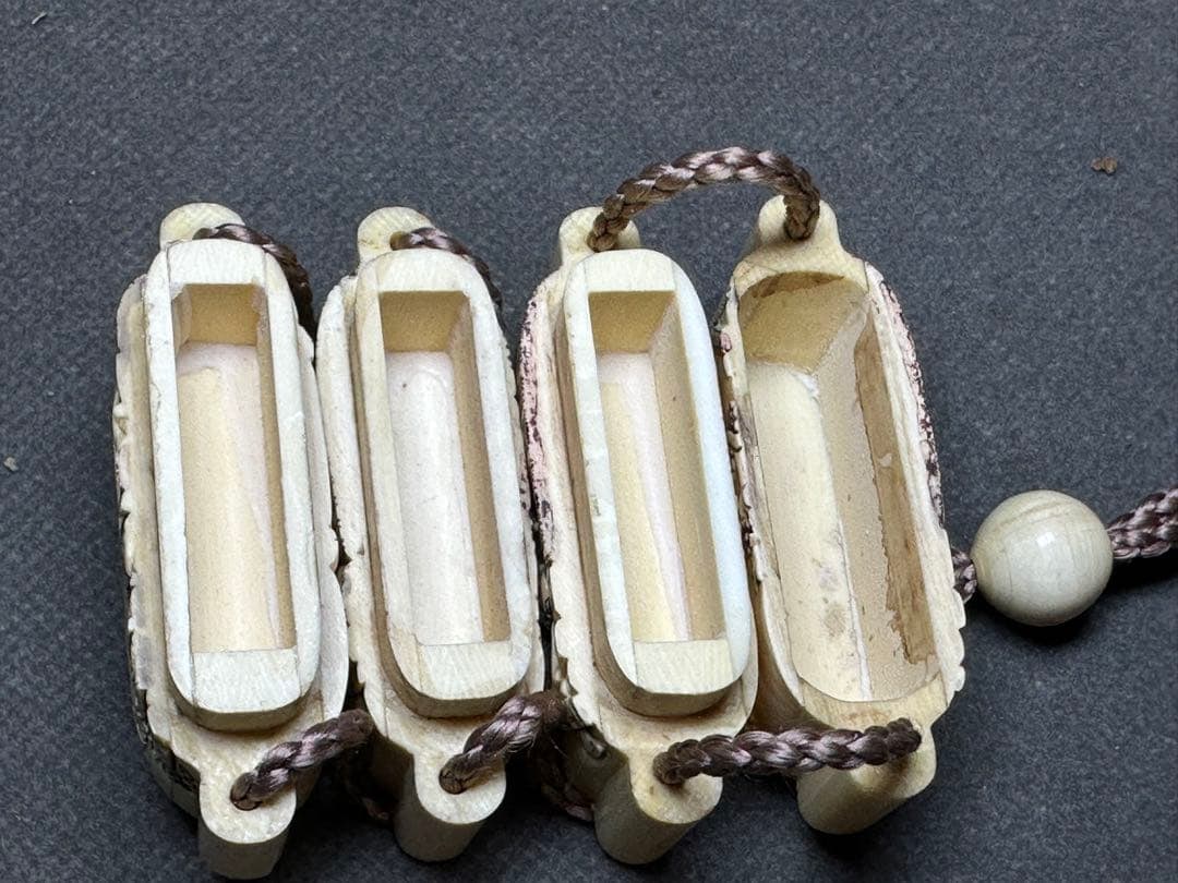 Inro, Netsuke, Natural Material - 13