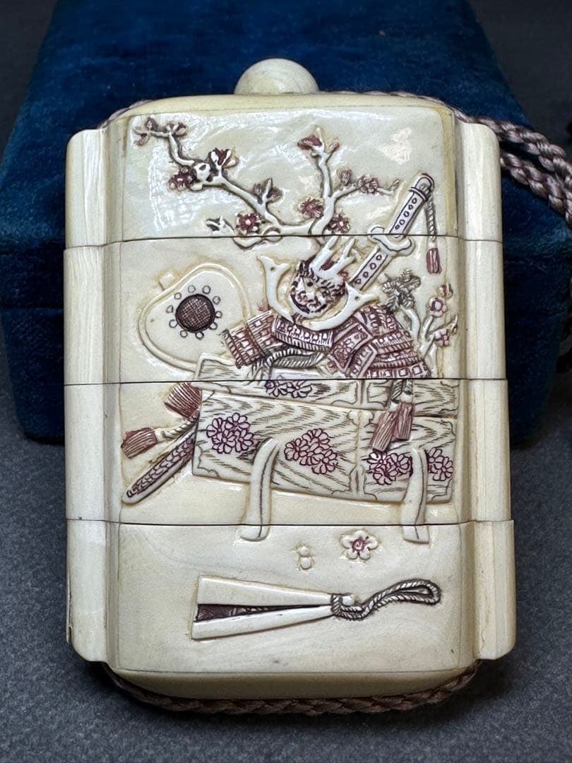Inro, Netsuke, Natural Material - 4