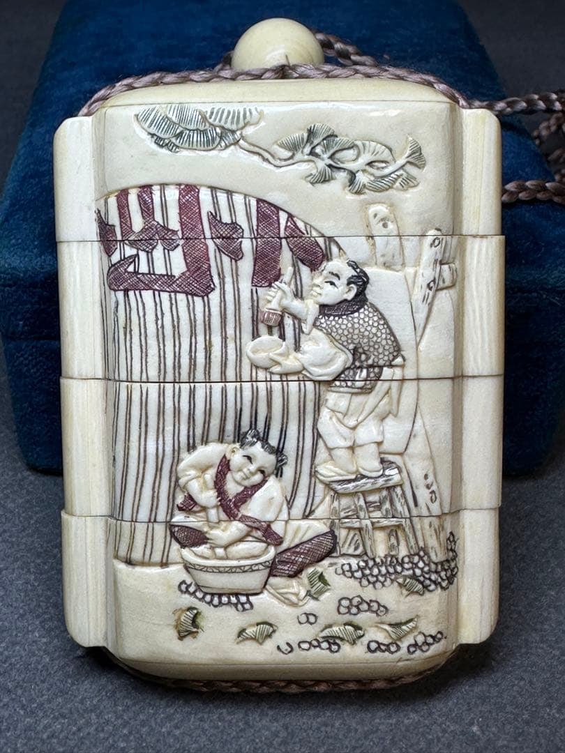 Inro, Netsuke, Natural Material - 5