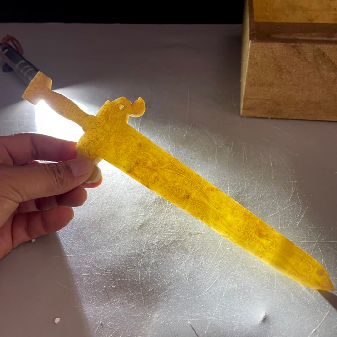 Hetian Jade Sword - 8
