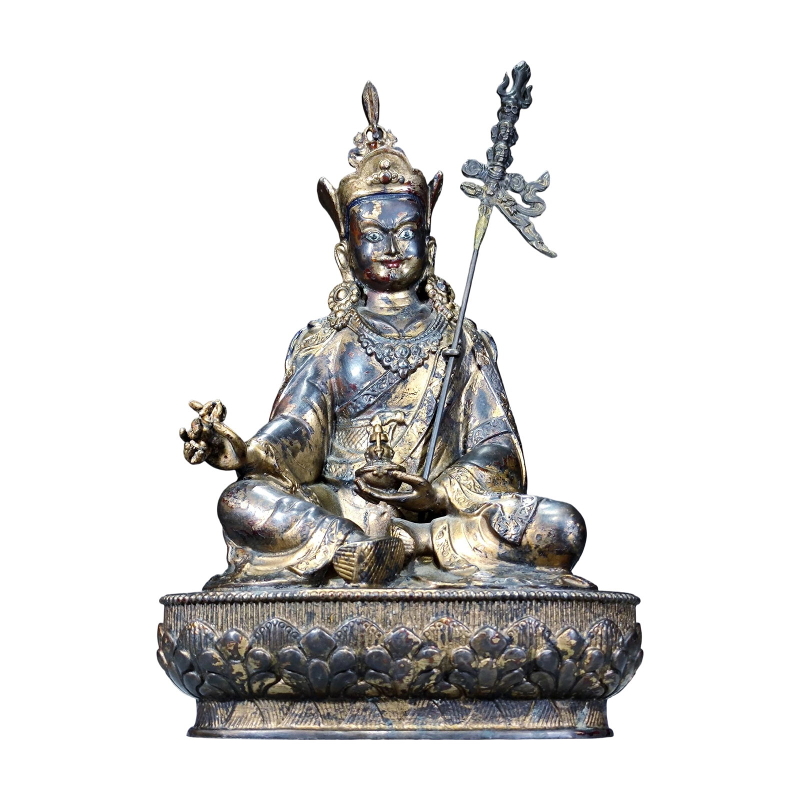 Qing Dynasty Gilt Bronze Buddha Statue (1 of 10)