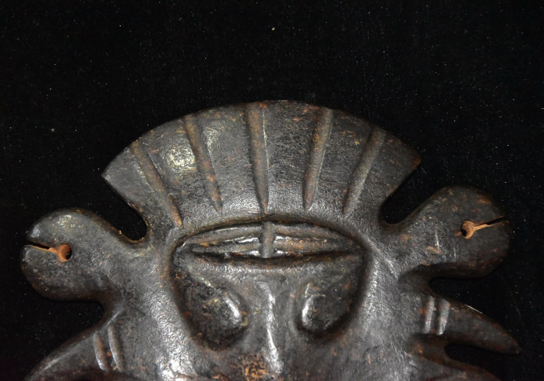 Old Jade Opera Mask - 3