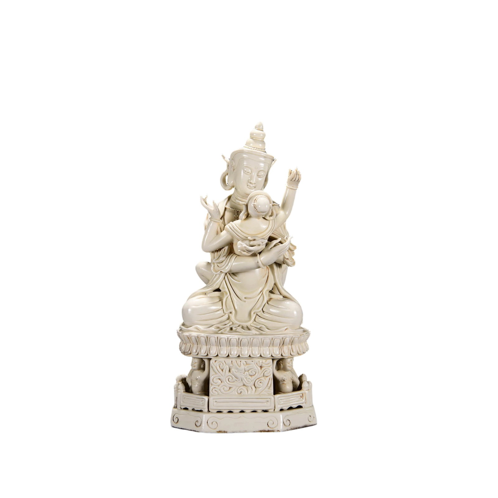 Ming Dynasty Dehua Kiln Blanc de Chine Happy Buddha (1 of 11)