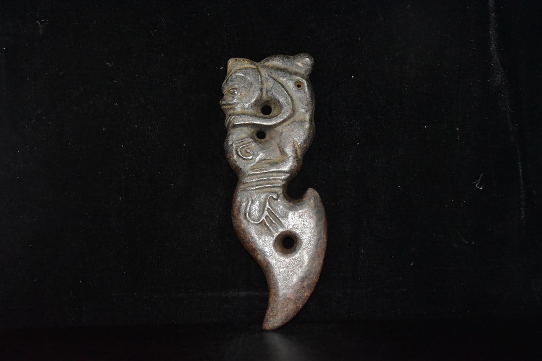 Old Jade Dragon Axe - 2