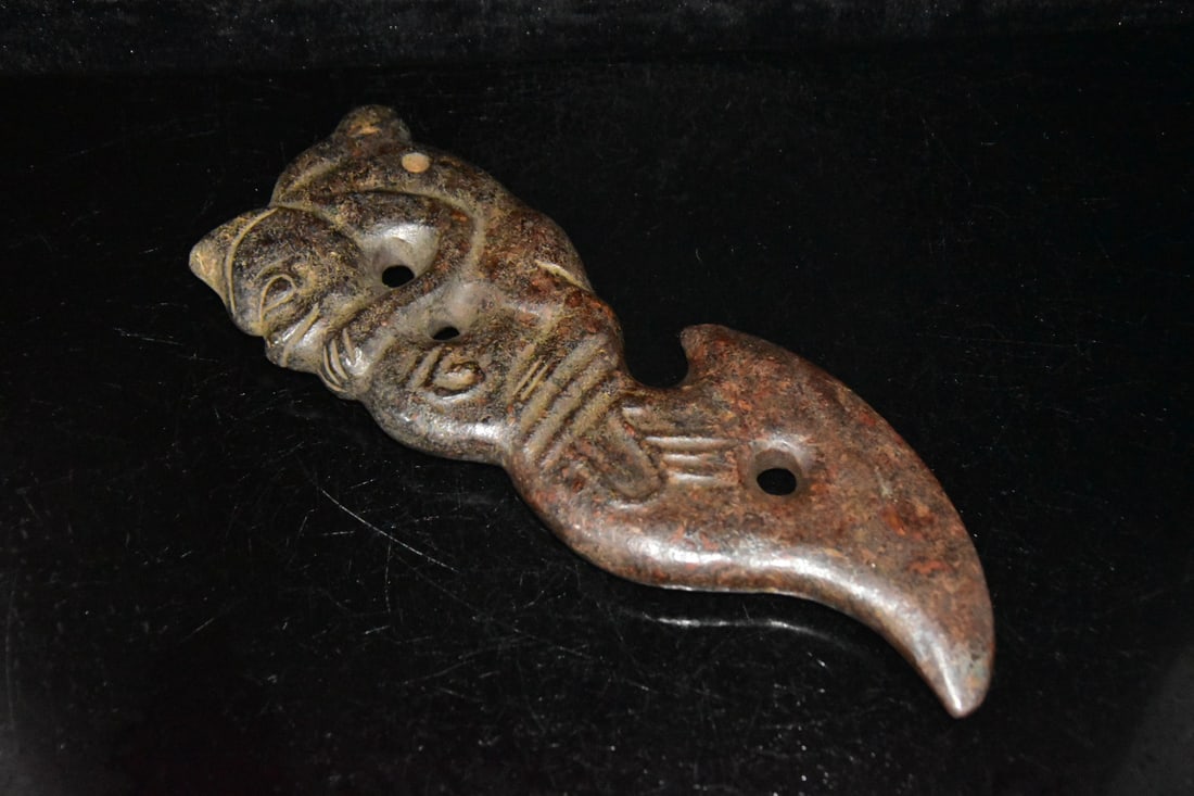 Old Jade Dragon Axe - 6