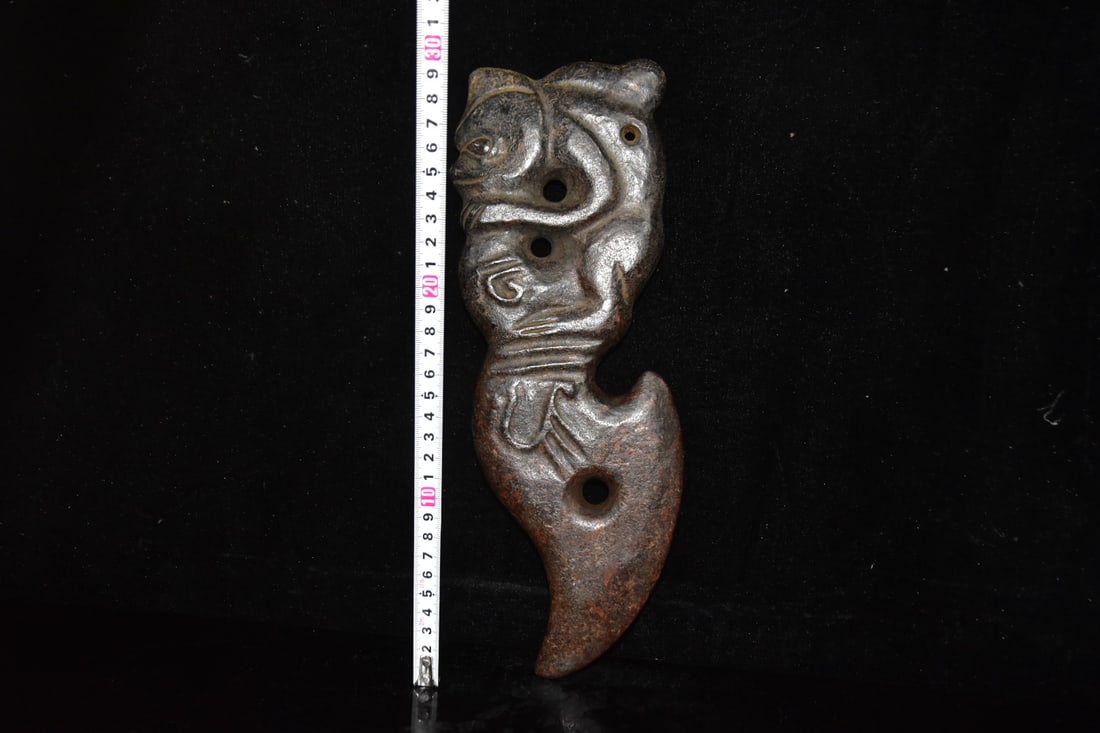 Old Jade Dragon Axe - 9