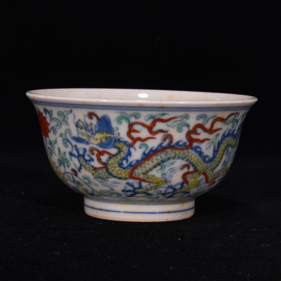 Ming Chenghua Doucai Dragon Pattern Cup - 16