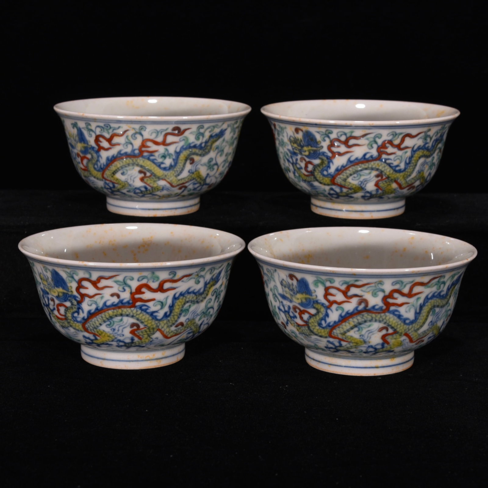 Ming Chenghua Doucai Dragon Pattern Cup - 2