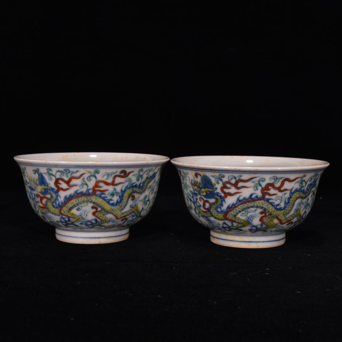 Ming Chenghua Doucai Dragon Pattern Cup - 3