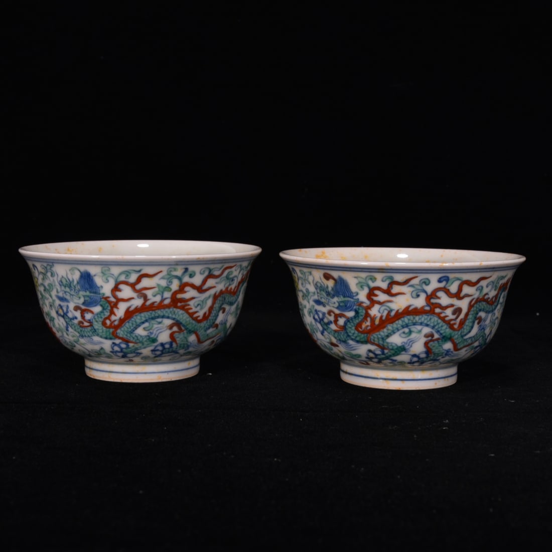 Ming Chenghua Doucai Dragon Pattern Cup - 5