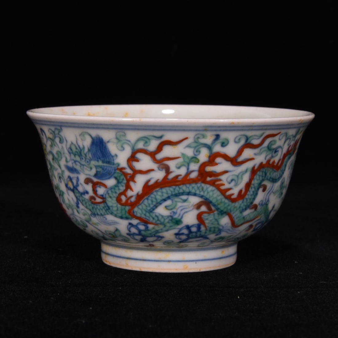 Ming Chenghua Doucai Dragon Pattern Cup - 6