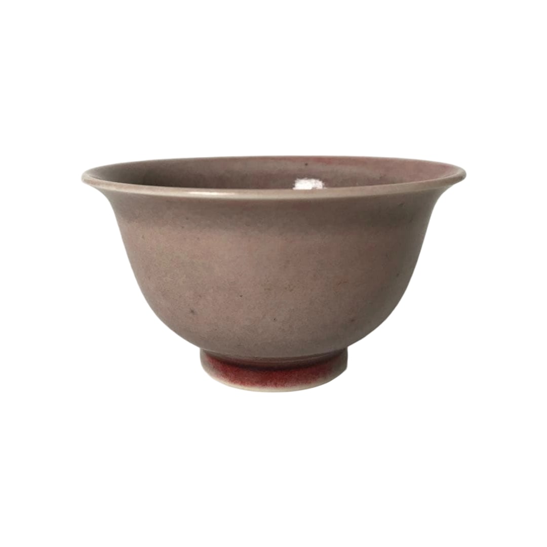 Ming Dynasty Xuande Cinnabar Glazed Tea Bowl, Tea Utensil, Chinese Art, with Box (1 of 11)
