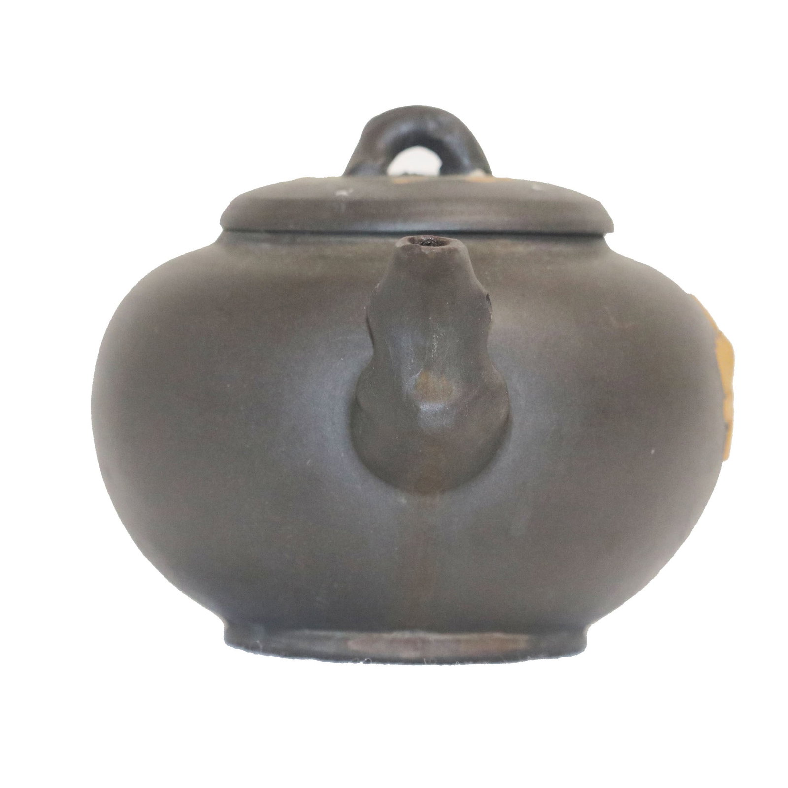 Zisha Polychrome Floral Pattern Teapot - 2