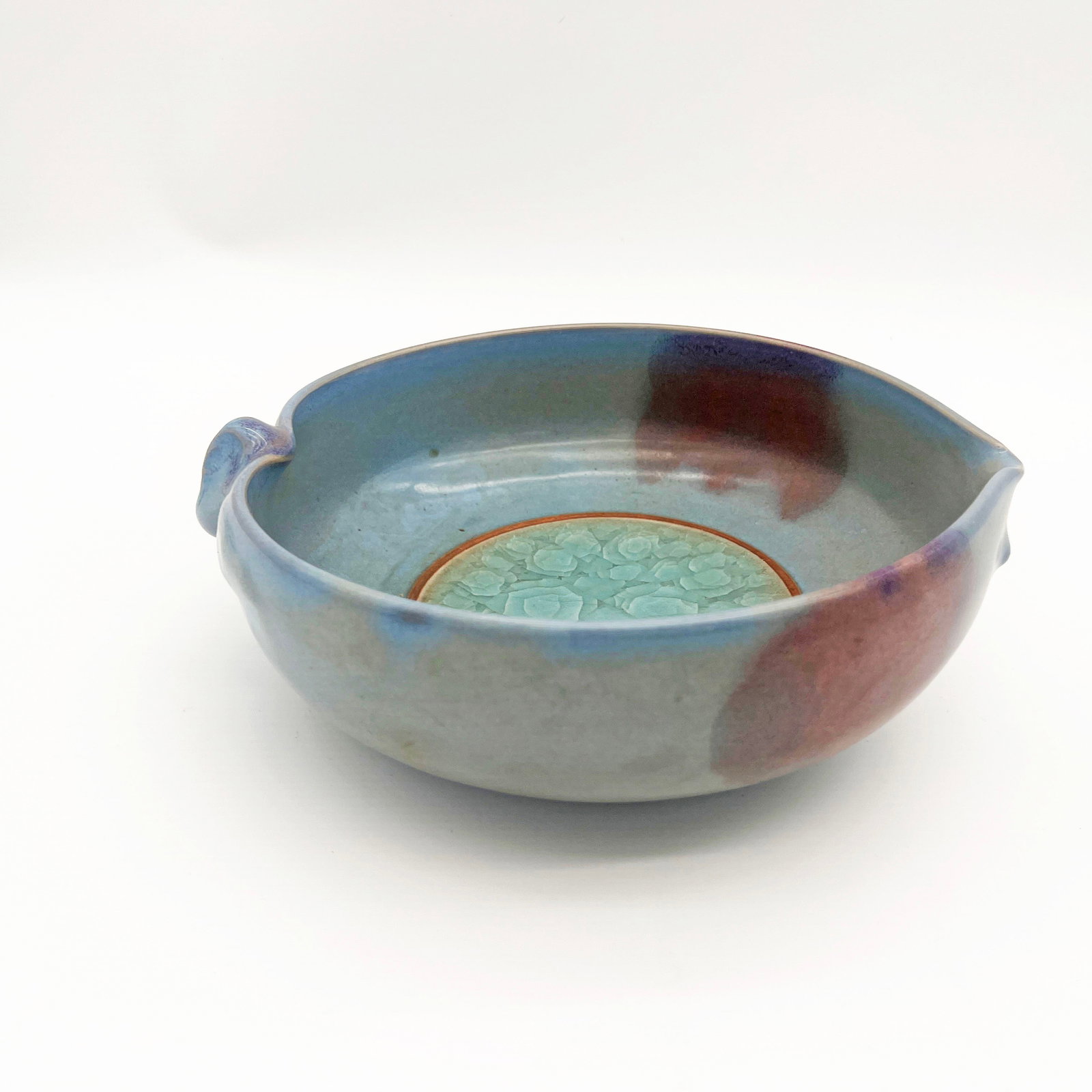 A Jun Ware Style Kiln-Transmutation Glazed Gongdao Cup (1 of 7)