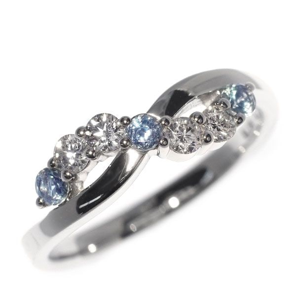 Pre-owned - Ambrose Rare Pt950 Alexandrite Diamond Ring 0.19 Carat D0.25 Carat: This is a platinum ring launched by Ambrose, a jewelry manufacturer that integrates design, production, and sales. The main stone, alexandrite, is a rare and beautiful gemstone that changes hue
