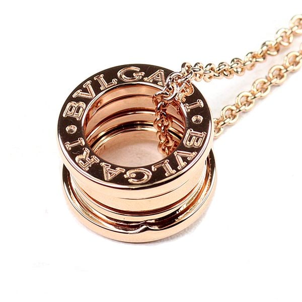 Pre-owned - BVLGARI B.zero1 Necklace in Pink Gold K18PG 750PG 335924, Refurbished: Category: Branded Jewelry Brand: Bulgari Product Name: B.zero1 Necklace Model Number: 335924 Reference Price: 671,000 JPY Grade: A Dimensions: Chain Length: Approximately 38-41.5-45 cm (adjustable), P