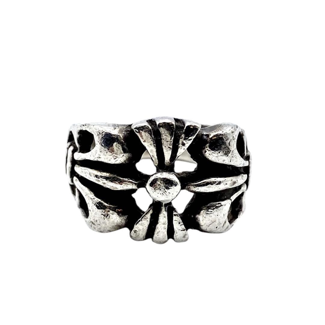 Second-hand - Cross Silver Ornament 925 Stamped Ring Size 13 (1 of 11)