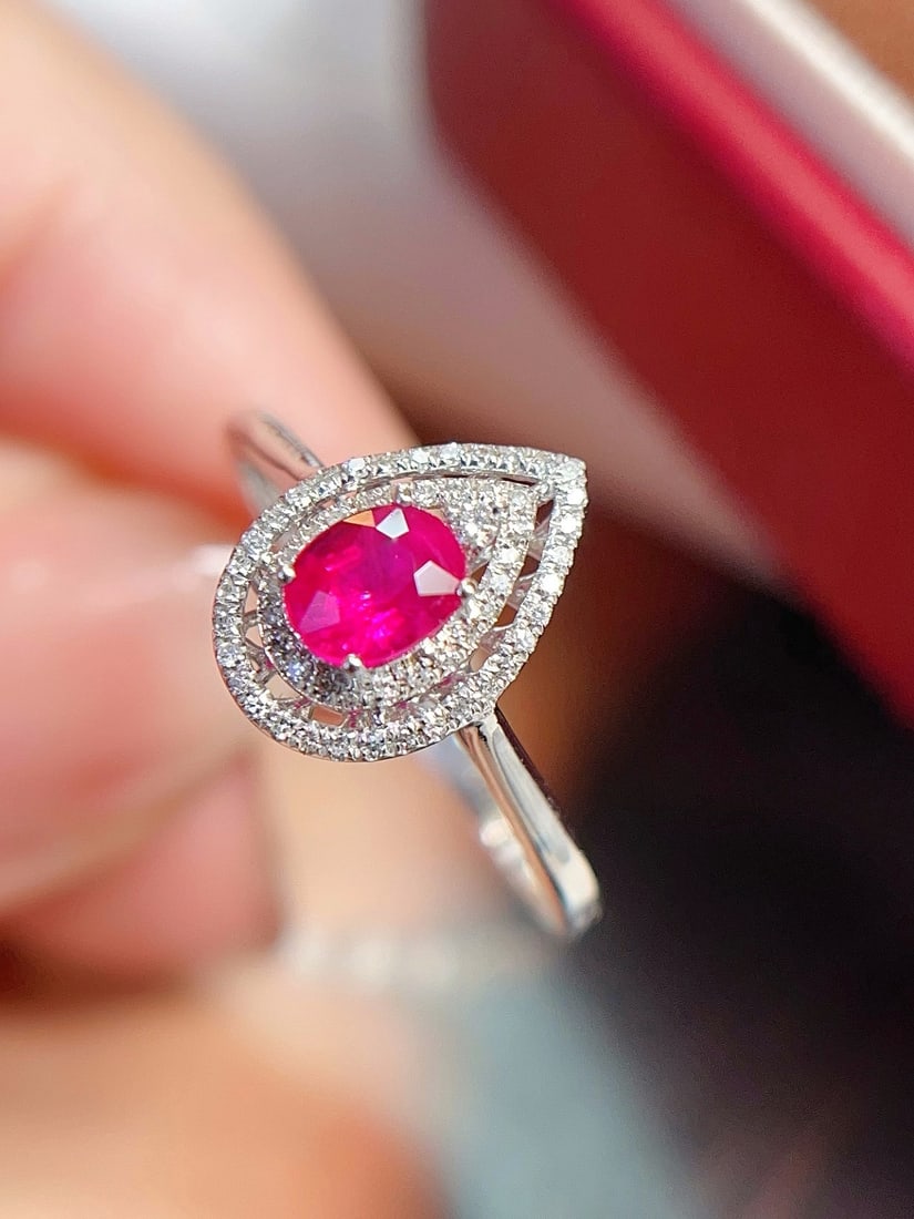 18K Gold Ruby Ring - 3