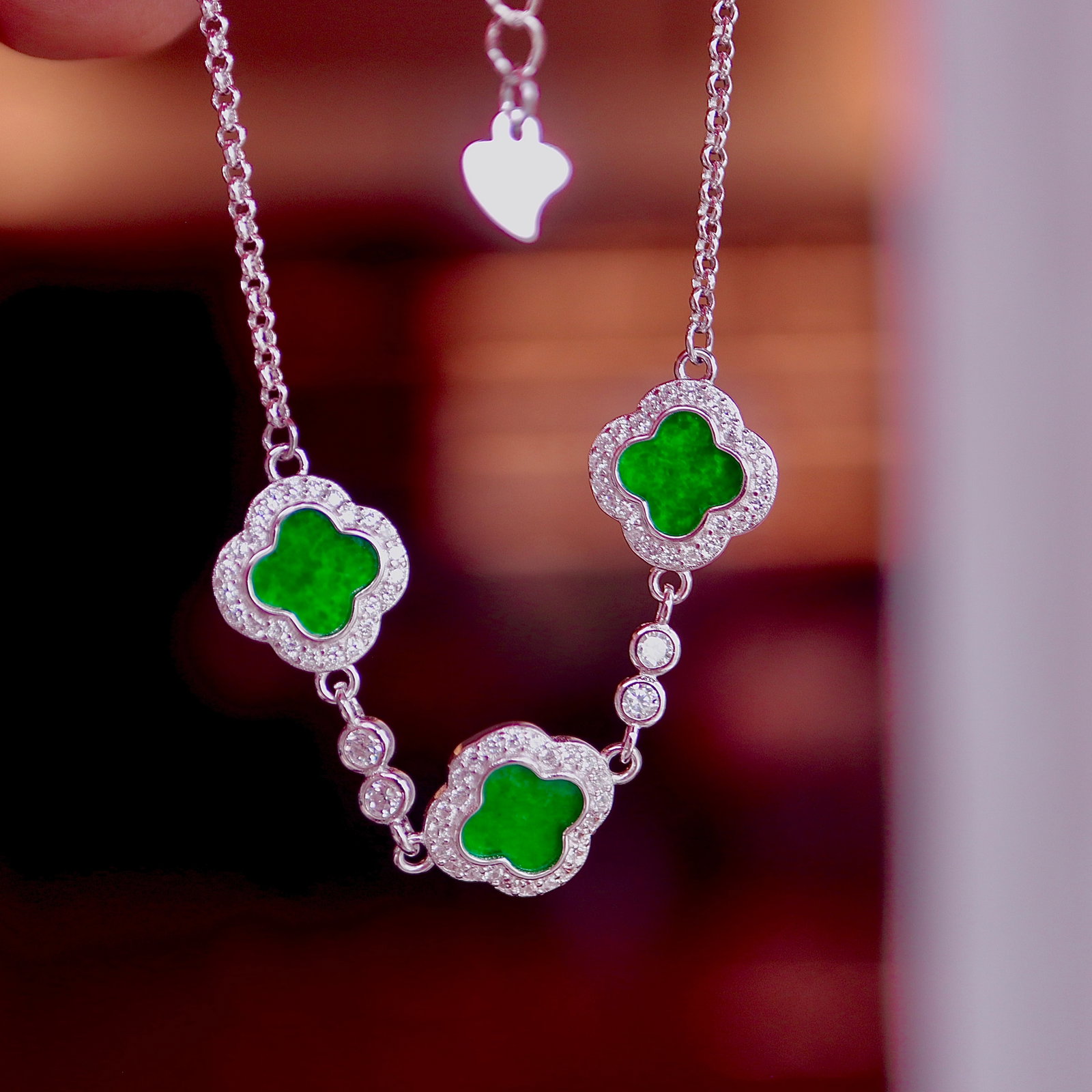 Natural Jade Bracelet - 5