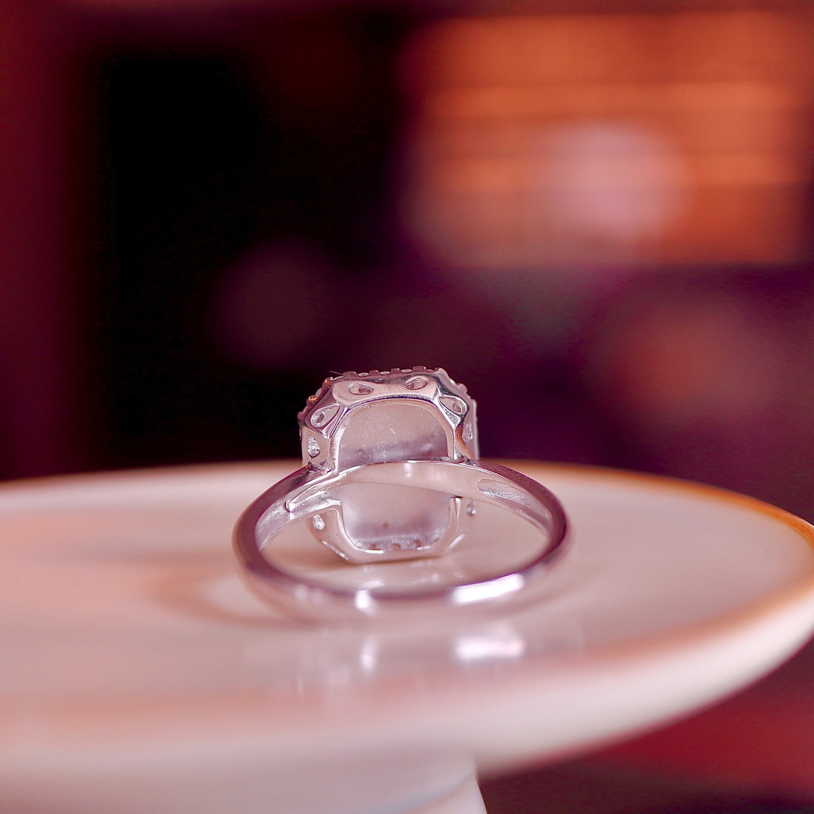 Natural Jadeite Ring - 4