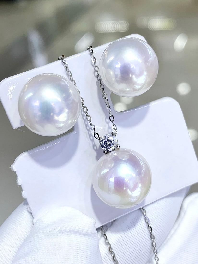 Natural Edison Pearl Set (1 of 6)
