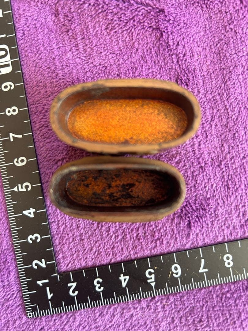Inro netsuke outer shell maki-e samurai - 13