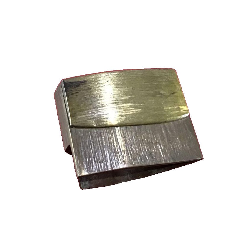 Bronze Double-Layered Overlapping Blade Book Clamp Box (1 of 4)