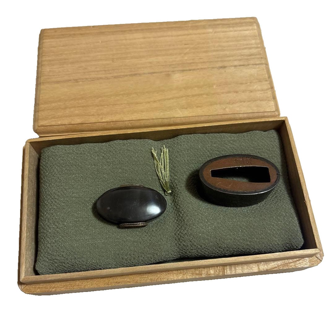 Antique Sword Fittings, Signed Naomasa: Antique Sword Fittings, Signed Naomasa