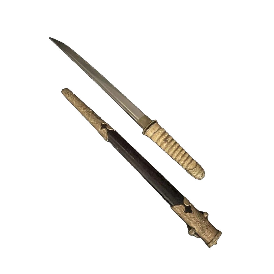 Former Imperial Japanese Navy Command Sword, Replica Sword, Dagger, Military Sword, Collector's (1 of 8)