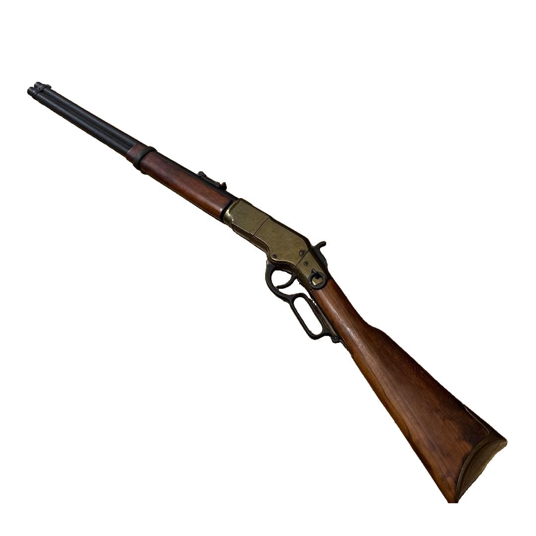 DENIX Decorative Display Gun, Winchester M66, Gold. (1 of 9)