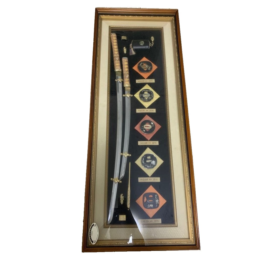 Japanese sword traditional decoration display, Edo collection, certified by the Japan Art Crafts (1 of 7)