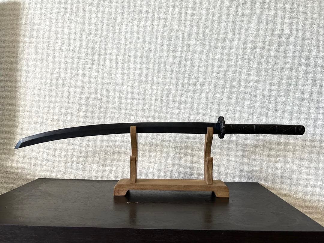 Ebony Sword with Stand - 2
