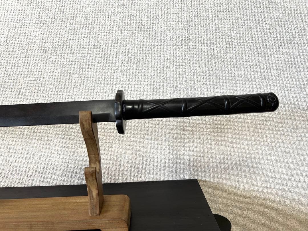 Ebony Sword with Stand - 6