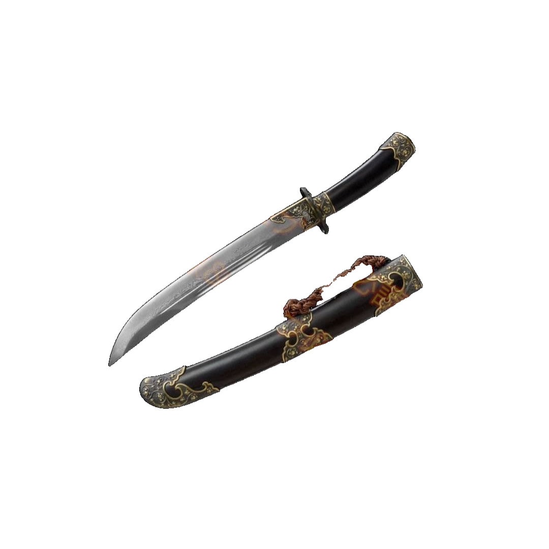 Plum Blossom Clear Sword, Martial Equipment, Sword Fittings, Replica Sword, Bushido, Copper: Plum Blossom Clear Sword, Arms, Sword Fittings, Replica Sword, Bushido, Copper Fittings, Decorative, Gift This item is a replica sword, unsharpened. The blade is made of a special alloy. Total length