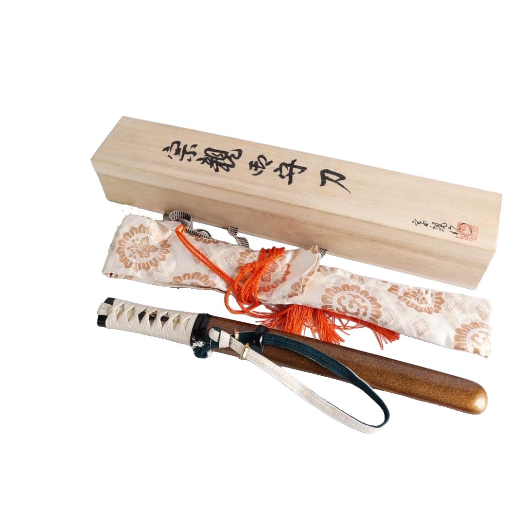 Replica Sword, Clan Guardian Sword with Inscription, Accompanied by Box: Replica Sword, Clan Guardian Sword with Inscription, Accompanied by Box This is a replica sword. Condition assessment is based on visual inspection under everyday lighting and natural light. There