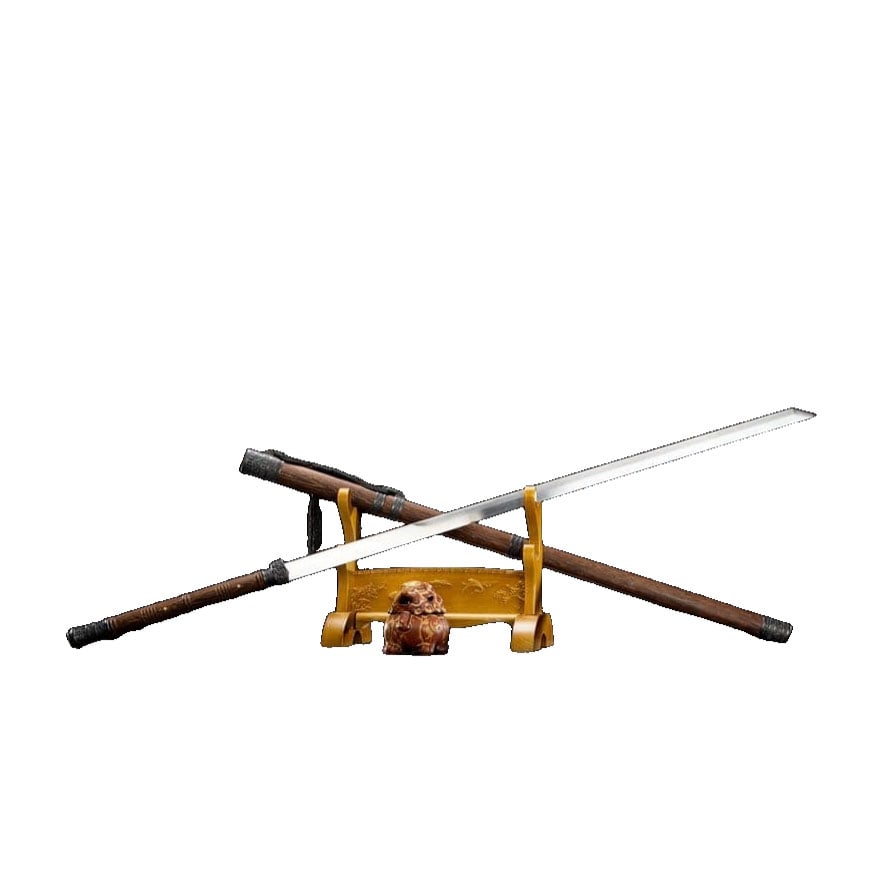 Hualimu Double-Handed Tang Dao Ancient Weaponry, Arms, Sword Mountings, Replica Sword, Double-Handed (1 of 14)