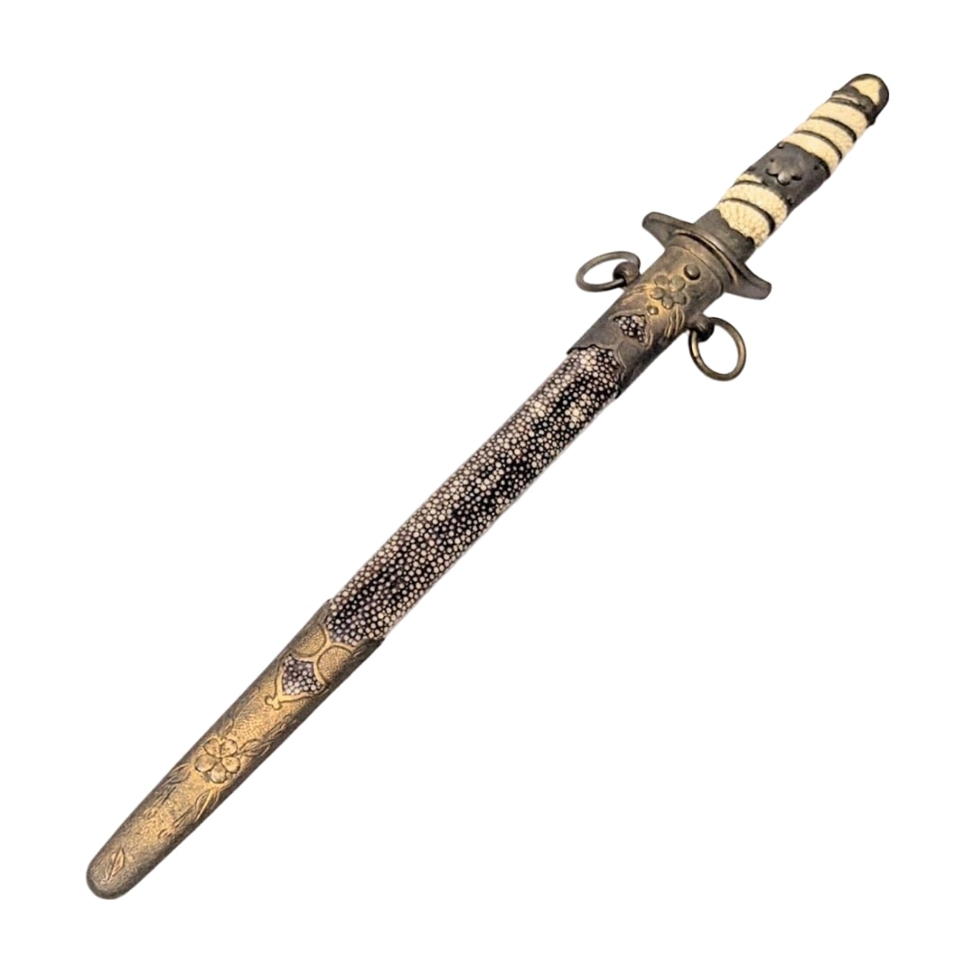 Imperial Japanese Navy Officer and Warrant Officer Short Sword, Replica Blade, Command Sword, Ray (1 of 15)
