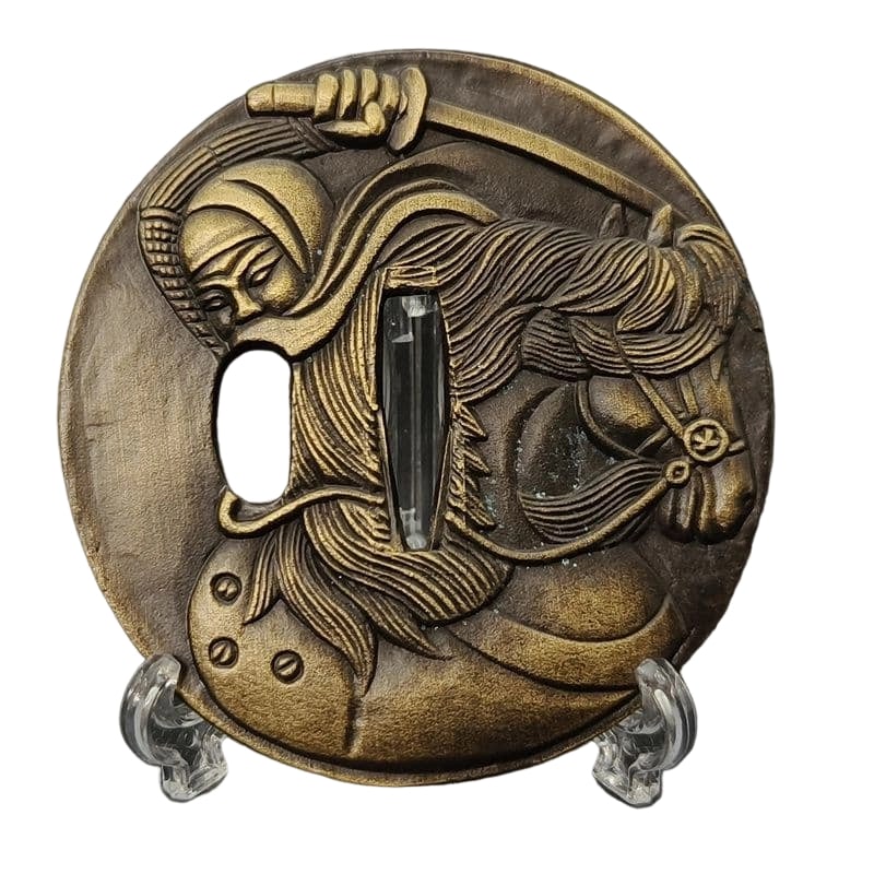 Tsuba, Alloy, Modern Piece. Tsuba, Sword Guard, Sword Art, Japanese Sword Fittings. (1 of 7)