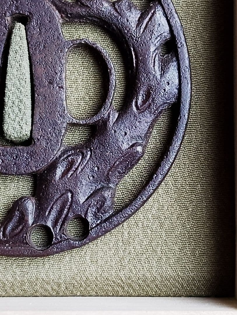 Sword, openwork, wood. - 10