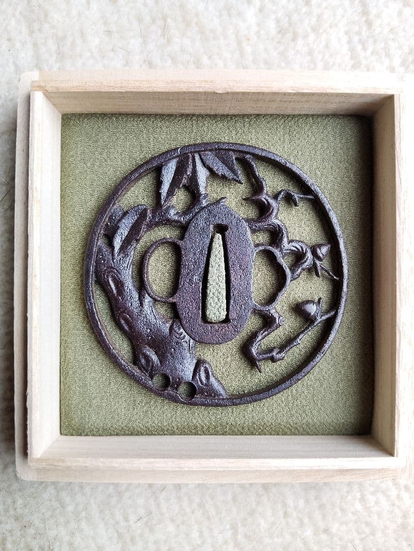 Sword, openwork, wood. - 3