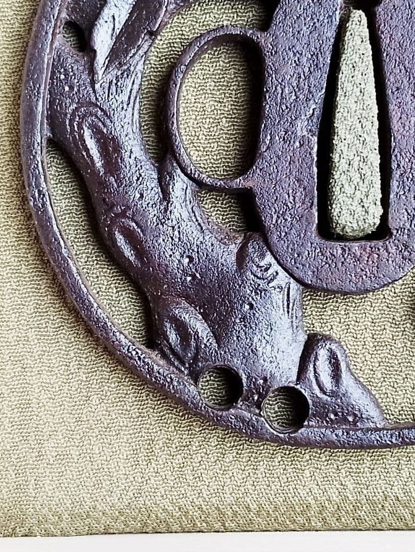 Sword, openwork, wood. - 4