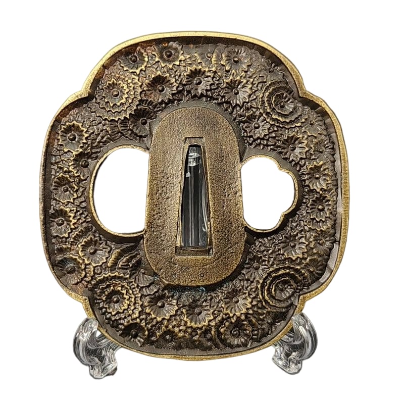 Tsuba, Alloy, Modern Piece. Tsuba, Sword Guard, Sword Art, Japanese Sword Fittings. (1 of 7)