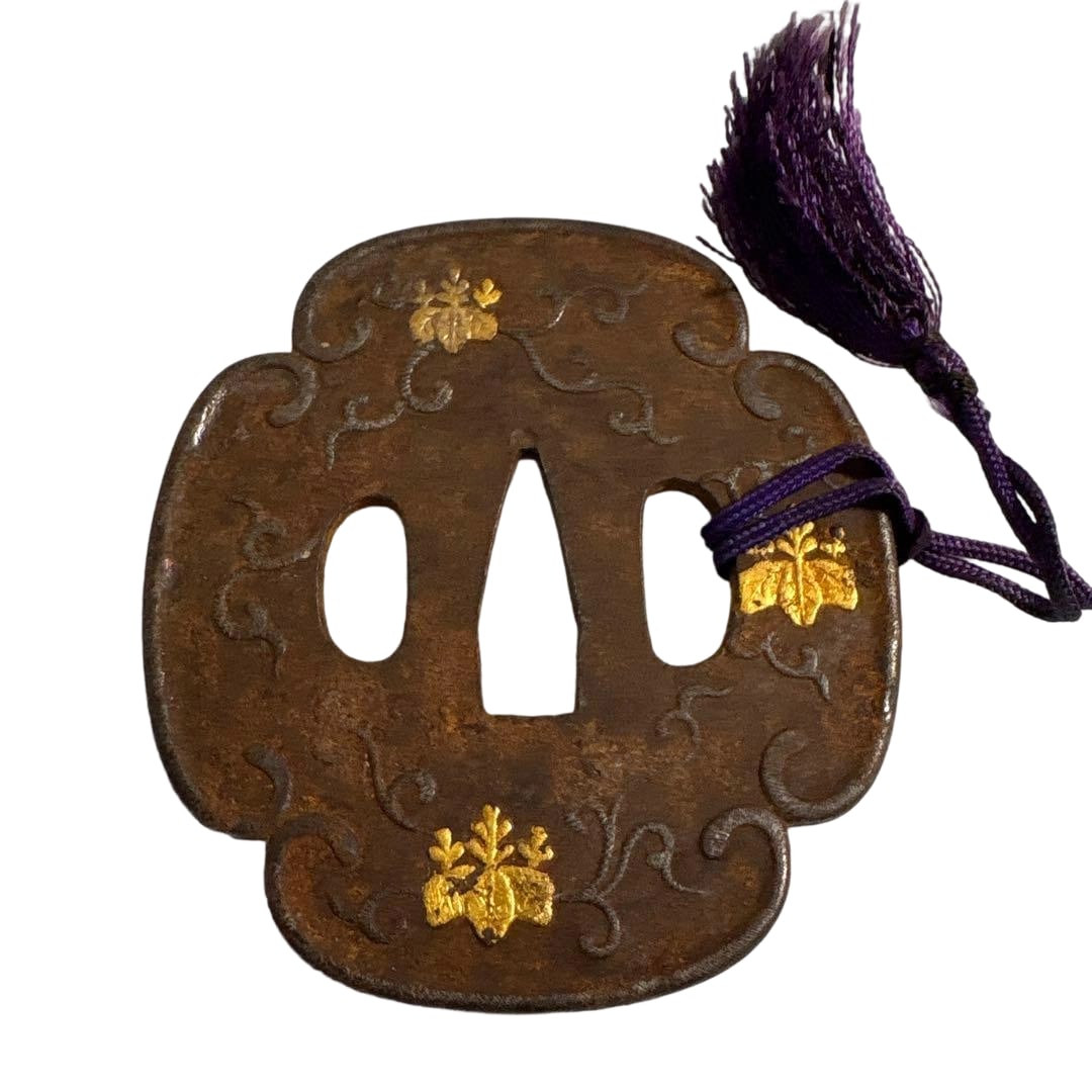 Japanese Sword, Kashira (Pommel) (1 of 4)