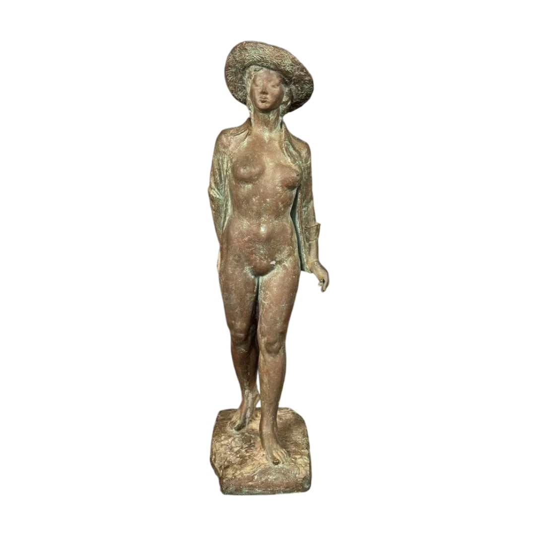 Zenpon Shusaku, representative work "Ishikari no Natsu", sculptor. (1 of 20)