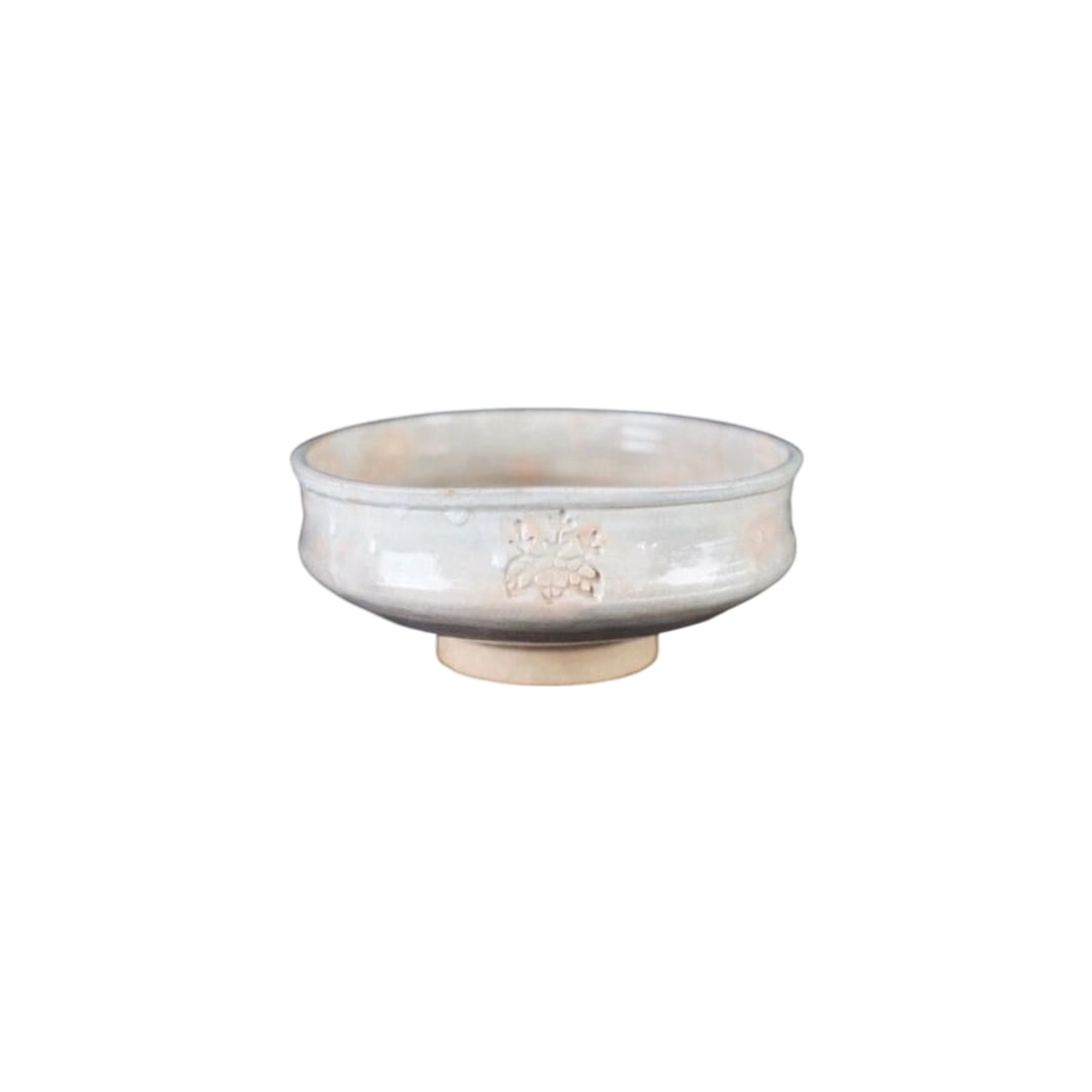 Momoyama Gohon Incised Mark Paulownia Crest Confectionery Bowl Large Bowl (1 of 11)